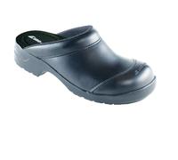 Euro-Dan Flex Safety Clogs 451-01 Open with Pronose SB+A+E + SRC Black