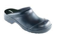 Euro-Dan Flex Safety Clogs 451-17 Open with Pronose SB E+P + SRC Black