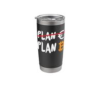 Euro Failed BTC Bitcoin Plan B Stainless Steel Insulated Tumbler