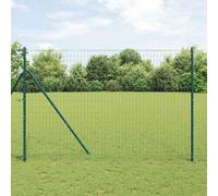 Euro Fence Green 1.6 x 10 m PVC-coated iron