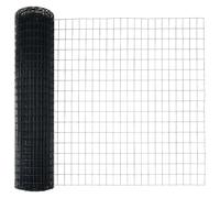Euro Fence PVC-coated iron Garden Barrier Outdoor Panel Modern Fencing vidaXL