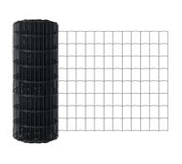 Euro Fence PVC-coated iron Garden Barrier Outdoor Panel Modern Fencing vidaXL