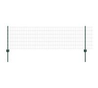 Euro Fence with Post Mesh Segment Outdoor Barrier Garden Urban Fencing vidaXL
