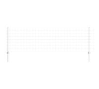 Fence Silver 0.8 x 10 m Steel Garden Panel Outdoor Durable Privacy Screen Decor+