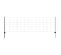 Fence and Post Steel Panels Outdoor Barrier Garden Terrace Divider vidaXL