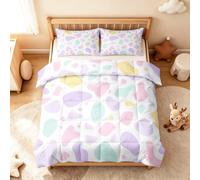 Euro King Modern Geometric Duvet - Coverless With 2 Pillowcases, 7.5 Tog