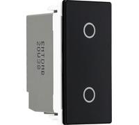 Euro Module Touch Led Dimmer Master Black EMTDMB-01