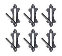 Euro Mount Skull Hanger - 6-Piece Metal Bracket Set, Wall Mounted Antler Display Hook, Skull Holder | Versatile Creatives Modern Design for Deer Antelope Goat Bear Coyote Small Game Display