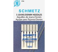 Euro-Notions Jean and Denim Machine Needles, Multi-Colour, 0.43 x 5.84 x 9.29 cm
