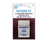 Euro-Notions Leather Machine Needles-Size 18/110 5/Pkg, Other, Multicoloured, 2.43 x 7.71 x 10.89 cm