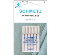 Euro-Notions Microtex Sharp Machine Needles, Multi-Colour, 0.38 x 5.71 x 9.52 cm