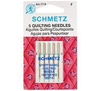 Euro-Notions Quilt Machine Needles-Size 14/90 5/Pkg, Other, Multicoloured, 2.25 x 7.84 x 11.39 cm