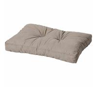 Euro Pallet Back Cushion Cover Basic, Taupe 50% Cotton/Polyester 43x60x8cm