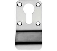 Euro Profile Cylinder Latch Pull Handle 78 x 44mm Satin Stainless Steel