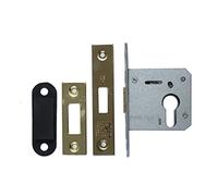Euro Profile Cylinder Mortice Dead Lock Case 63mm Brass