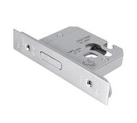 Euro Profile Deadlock Replacement Lock Case, High Security, Steel, for Internal and External Wooden Doors