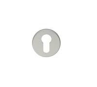 Euro Profile Escutcheon, Concealed Fixing, for uPVC, Wooden and Composite Doors, Multiple Finishes, Residential and Light Commercial Use (Satin Anodised Aluminium, 52 x 8mm)