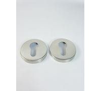 Euro Profile Escutcheon in Polished Stainless Steel Finish & Dimensions 52mm x 8mm
