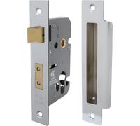 Euro Profile Sashlock 63mm Nickel Plate, 1 in Pack