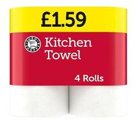 Euro Shopper Kitchen Towel 4 Rolls | Case of 6