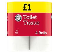 Euro Shopper Toilet Tissue 4 Rolls | Case of 12