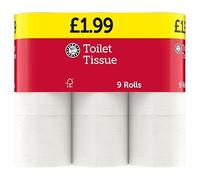 Euro Shopper Toilet Tissue 9 Rolls | Case of 5