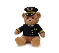 Euro Souvenirs Plush Bear with Pilot Uniform 40 cm
