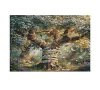 Euro Tree 300 Piece Jigsaw Puzzle for Adults Teens Money Tree Jigsaw After Work Leisure Brainteasing Puzzle for Colleagues Stress Buster 300 PCS