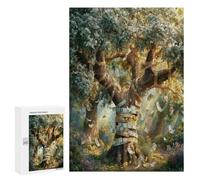 Euro Tree 300 Piece Jigsaw Puzzles All Ages Money Tree Jigsaws Evening Wind-Down Activity Challenging Home Decor Stress Relief 300 PCS