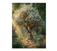Euro Tree 500 Piece Jigsaw Puzzle for All Ages Money Tree Jigsaw Evening Wind Down Activity Challenging Fun Home Decor Stress Relief 500 PCS