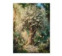 Euro Tree 500 Piece Jigsaw Puzzle for All Ages Money Tree Jigsaw Evening Wind Down Activity Challenging Fun Home Decor Stress Relief 500 PCS