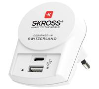 Euro USB Charger, 1x USB A, 1x USB C - 1.302423