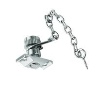 EuroArt Acorn Sash Window Fastener, Corrosion-Resistant, Locking, Decorative Acorn Knob, for Timber Sash Windows, Supplied with Fixings (Polished Brass)