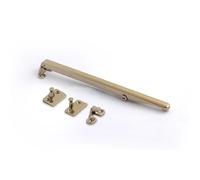 EuroArt Architectural Locking Casement Stay, Standard, Premium Window Support, Integrated Locking Mechanism, High-Quality Materials (Gold)