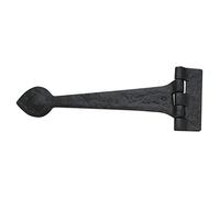 EuroArt Arrow Head Working Hinges 275mm Black Antique Pair