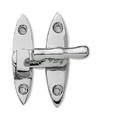 EuroArt Case Fastener, Metal Toggle Latch, Corrosion-Resistant, for Cases, Tool Chests and Trunks, Secure Closure (Polished Brass, 51mm)