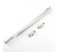 EuroArt Casement Stay Window Stay Arm Multiple Sizes & Finishes Adjustable Window Support Stay Fixings Included (Electro Brass, 255mm)