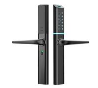 EuroArt EA 220 Slim Smart Digital Lock for uPVC Composite Timber and Aluminium Doors Secure Keyless Entry Fixings Included (Black)