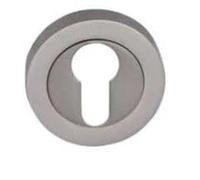 Euroart Euro Escutcheons Designer Range in Polished Nickel Finish & Dimensions 50mm x 50mm x10mm