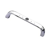 EUROART Fidelis Cabinet Pull Handle, 128mm x 140mm x 25mm, Modern Style, for Cabinets, Drawers and Wardrobe Doors, Fixings Included (White)