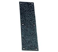Euroart Finger Push Plate Heavy Duty Cast Iron in Black Antique Finish .Ideal for Both Residential and Commercial Spaces