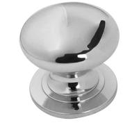EUROART Jedo Traditional Cupboard Knobs 38mm in Polished Chrome Finish