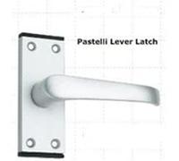 EUROART Lever on Back Plate Jovian -Pastelli Range in Satin Anodised Aluminium Finish & Dimensions 80mm x 40mm x 100mm