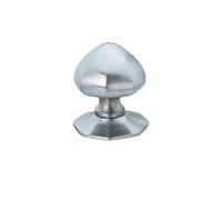EUROART Oct Centre Door Knob -63mm in (Multiple Finish) Ideal for Both Residential and Commercial Spaces, (Satin Nickel)