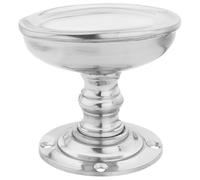 EUROART Oval Prince Mortice Door Knob 56mm Classic Interior Door Knob Set Traditional Solid Metal Door Furniture (Polished Chrome)