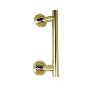 EUROART Polished Brass Finish Straight Bar Pull Handle|Dimensions 291mm x 51mm x 59.4mm Sleek Design Modern Touch to Door