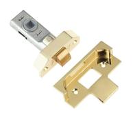 EuroArt Rebated Tubular Latch for Double Rebated Doors Heavy Duty Spring Latch for Internal Door Locking Applications