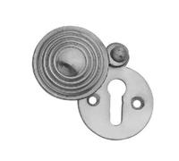 EUROART Reeded Escutcheon -32mm (Satin Chrome)
