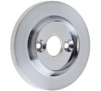 EUROART Replacement Roses for Porcelain Door Knobs Traditional Fixing Rose Set for Interior Doors 60mm (Satin Chrome)