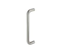 EUROART Satin Stainless Steel Finish D Door Pull Handle (Multiple Size) Both Style and functionality, Making it Suitable for Residential, Commercial, or Industrial Spaces. (19 x 225mm)